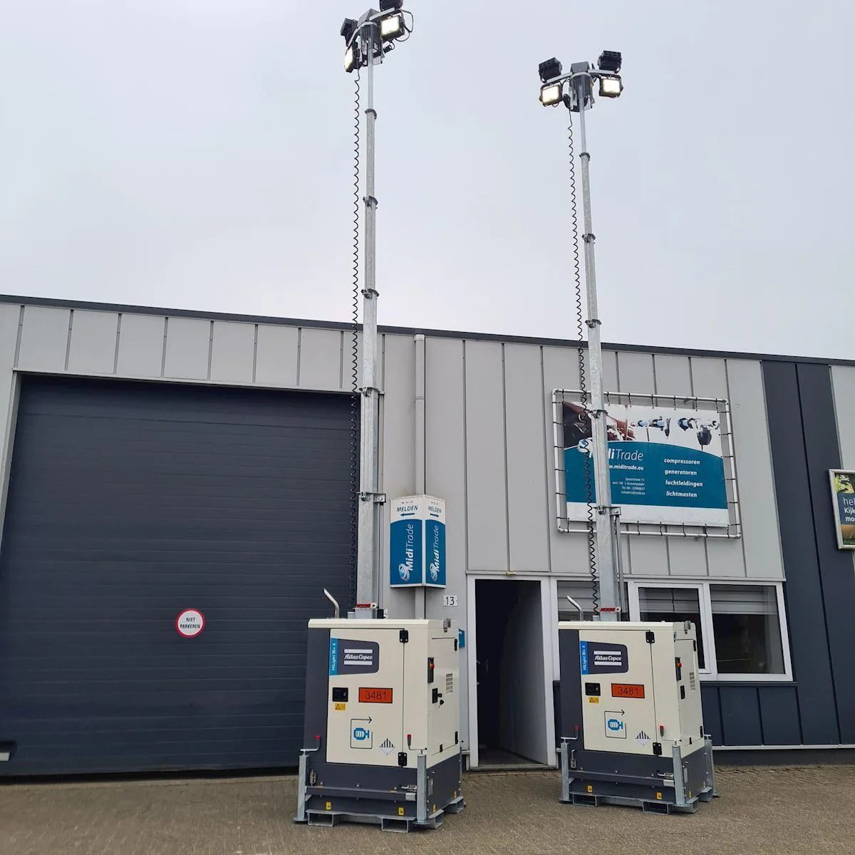 Lichtmasten levering Terneuzen - MidiTrade